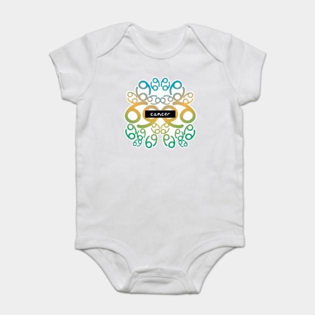 Cancer Baby Bodysuit by west13thstreet